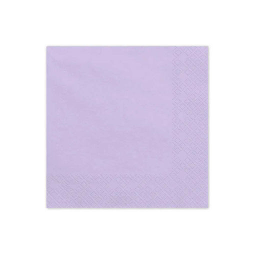 Picture of PAPER NAPKINS LILAC 33X33CM - 20 PACK